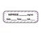 Nevs Label, Nipride 1/2" x 1-1/2" White w/Violet stripes & Black LANT-2852D - alternate 1